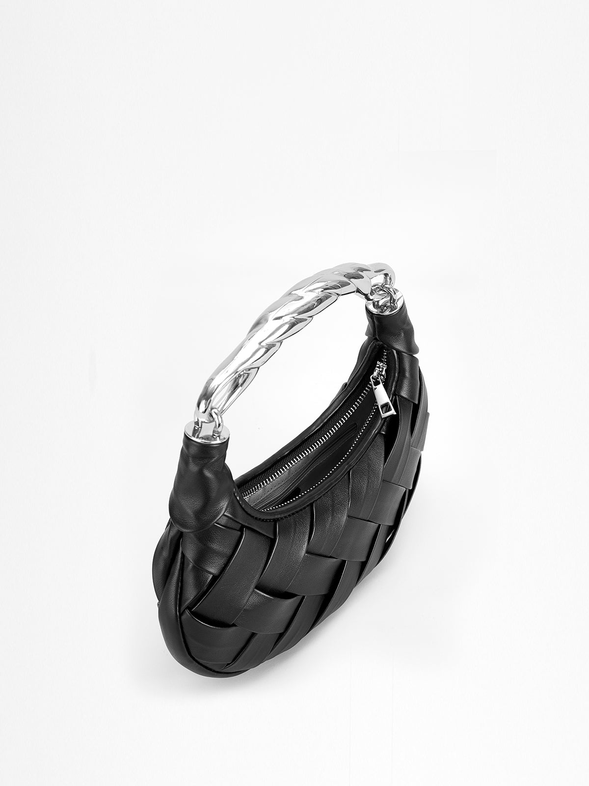 Chique Geweven Gevlochten Draagtas