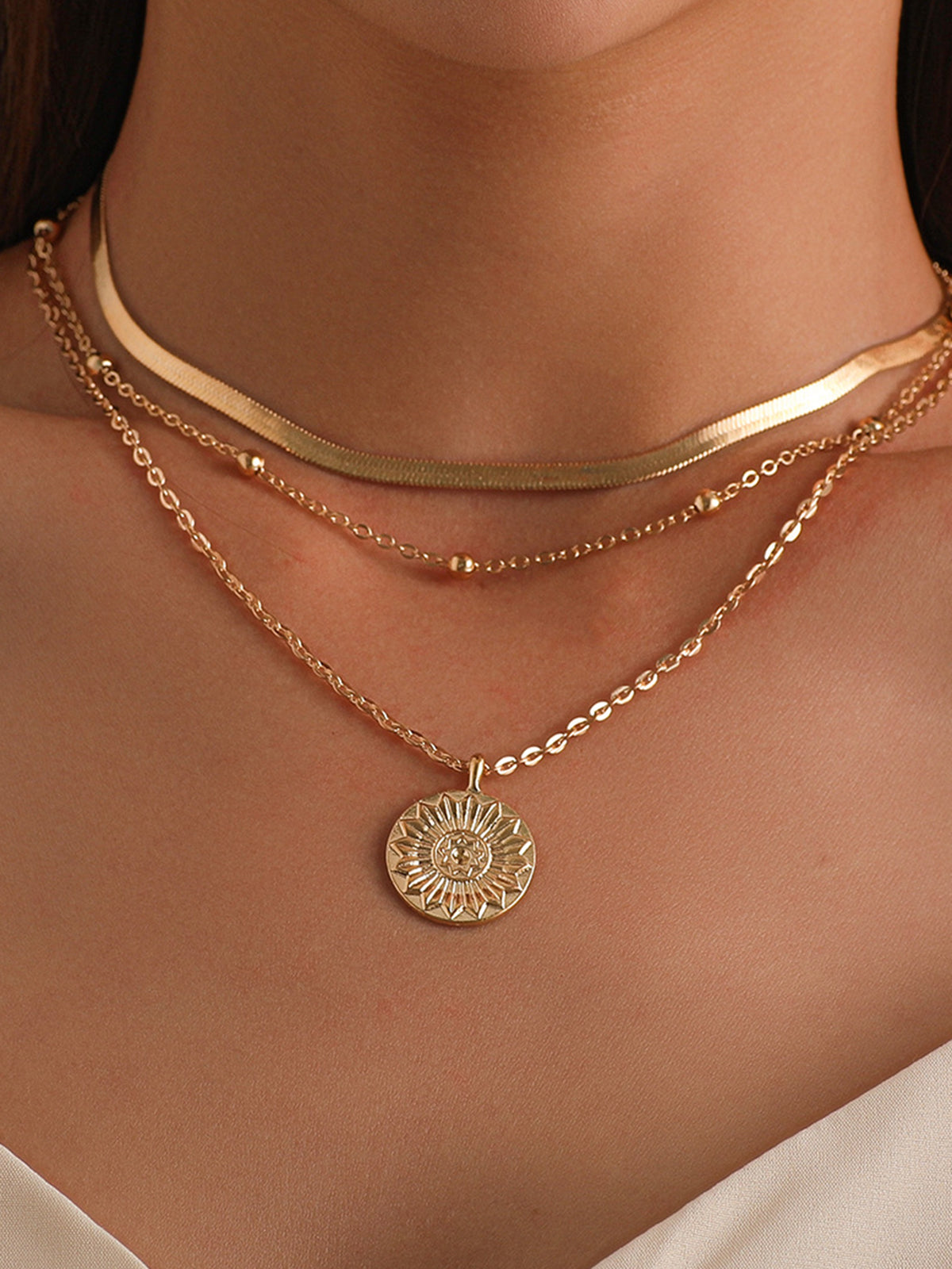 Multi-laags kralenketting