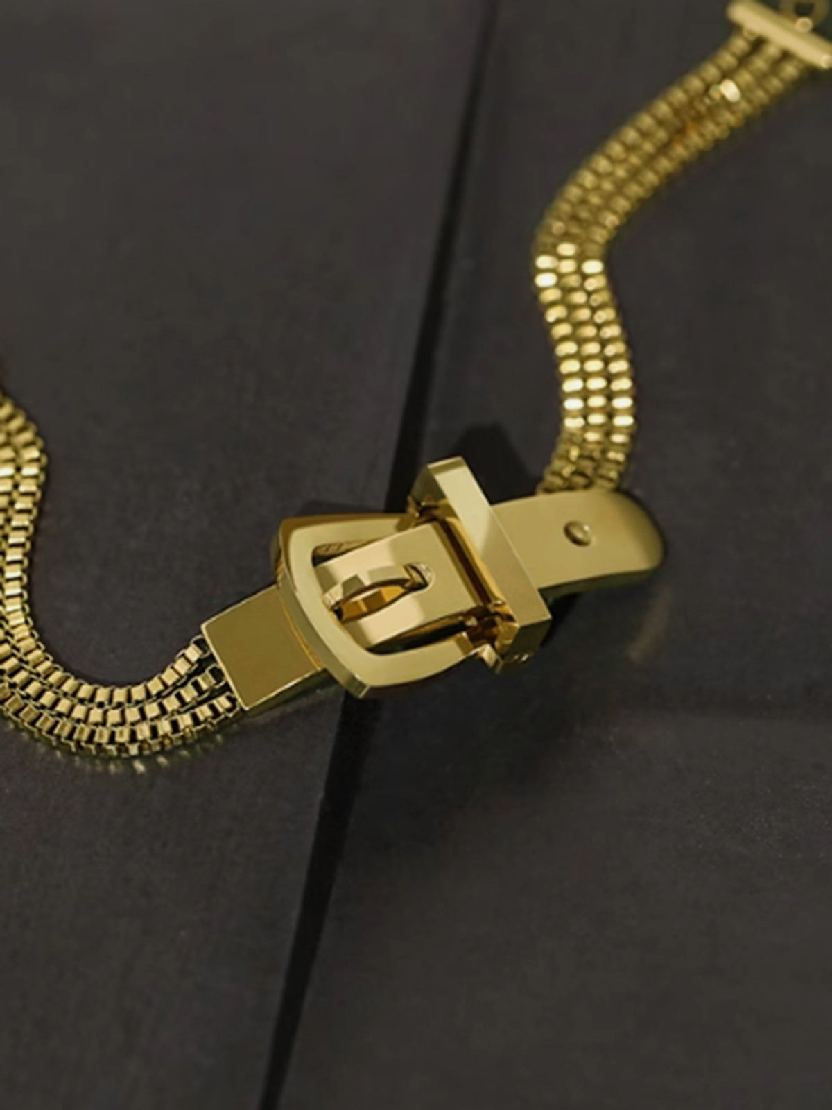 Stijlvolle Unisex Drie-laags Kettingarmband