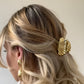 Elegante Gouden Schelphaarclaw - Stijlvol en Duurzaam Haaraccessoire