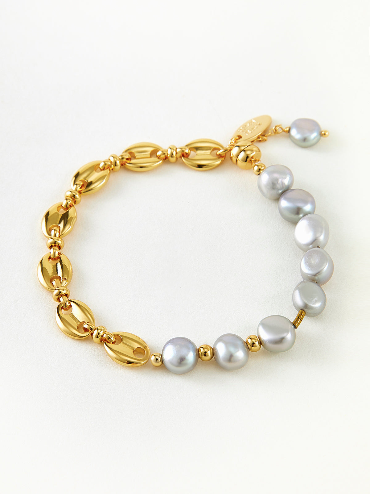 Stijlvolle Twee-Tonige Magnetische Therapiearmband