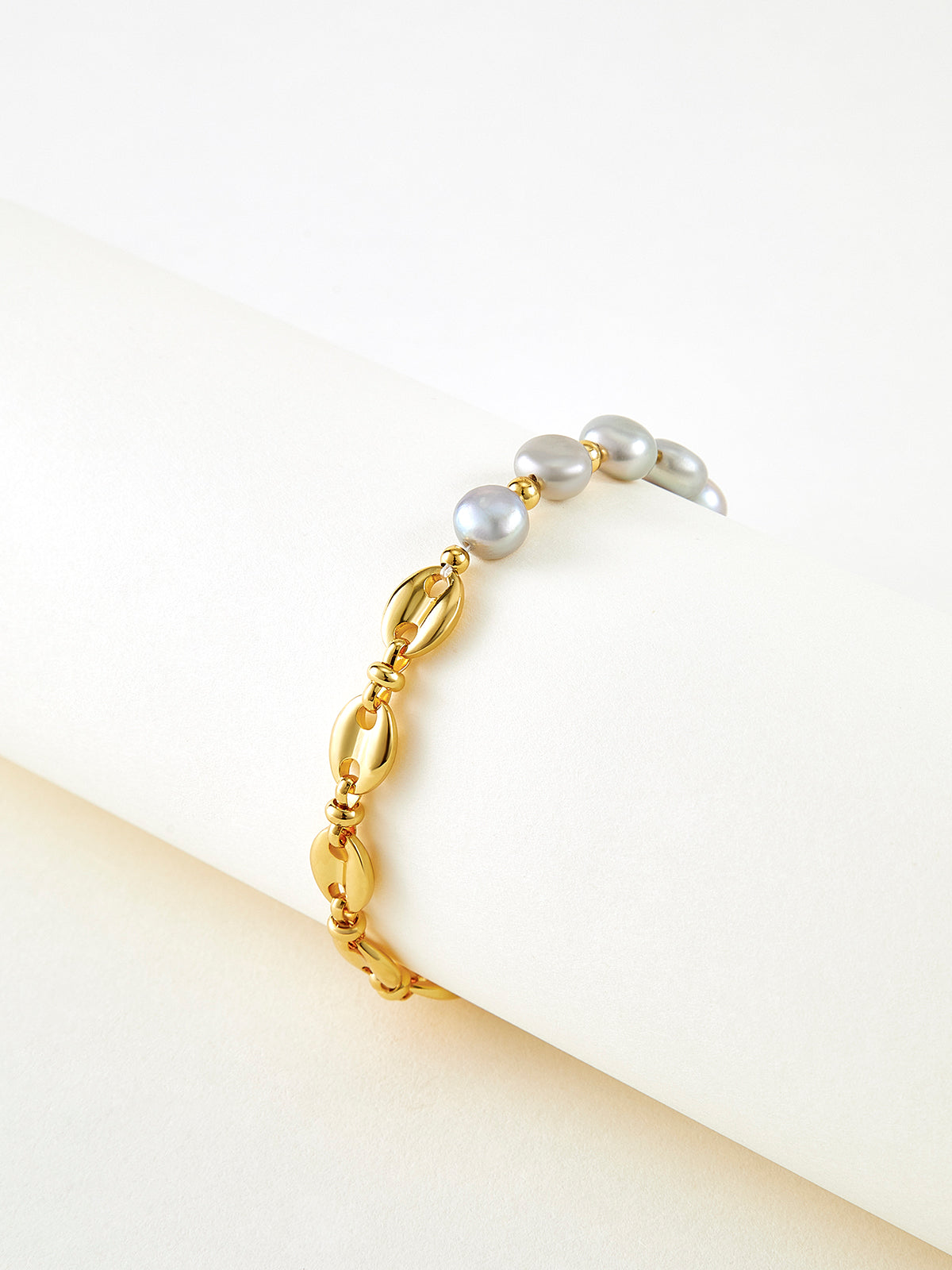 Stijlvolle Twee-Tonige Magnetische Therapiearmband