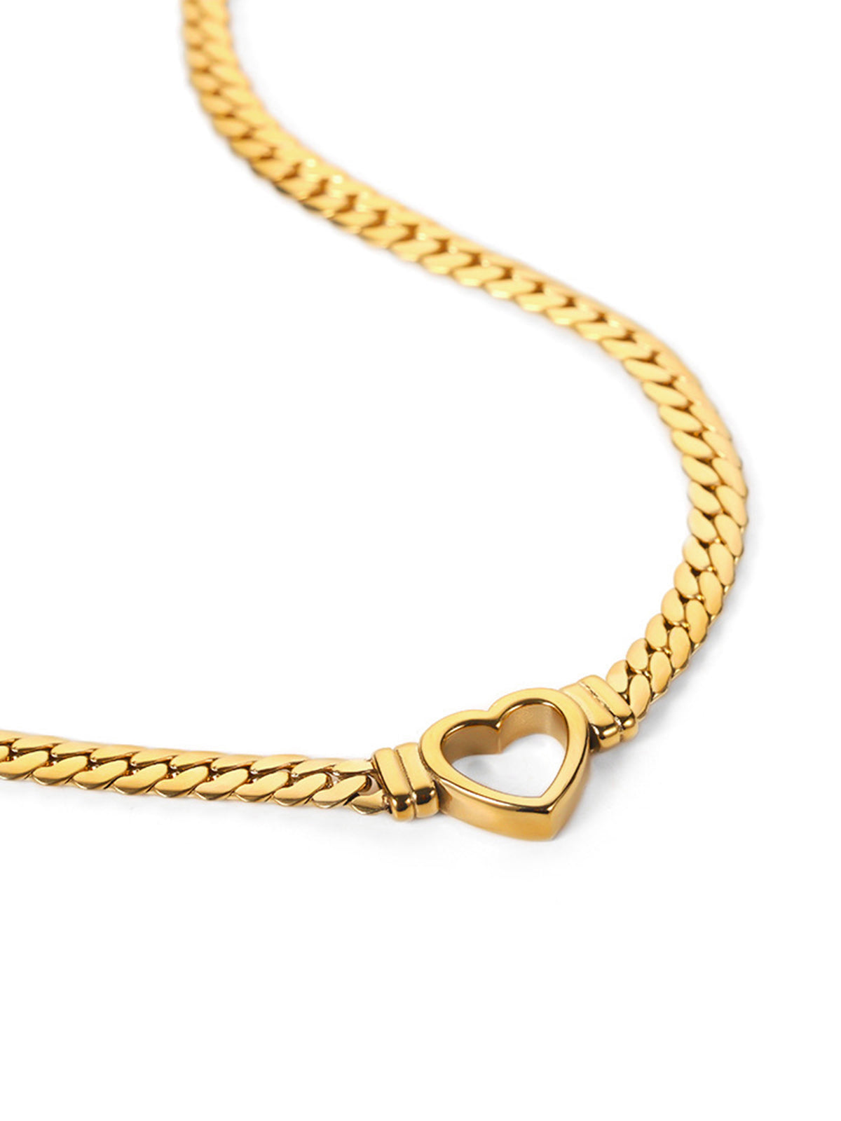 Stijlvolle en Elegante Gelaagde Hart Kettingkett <|endoftext|>