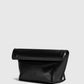 Elegante minimalistische Rollenrand enveloppe clutch tas