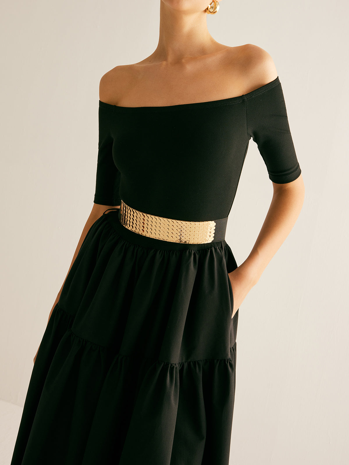 Elastische Vis Schubben Riemp