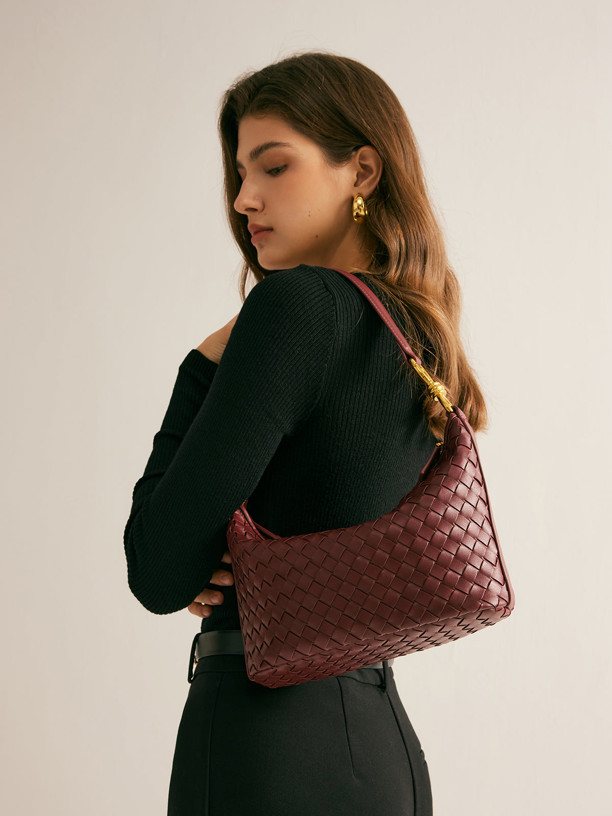 Chic Geweven Ritstas voor Onderarm