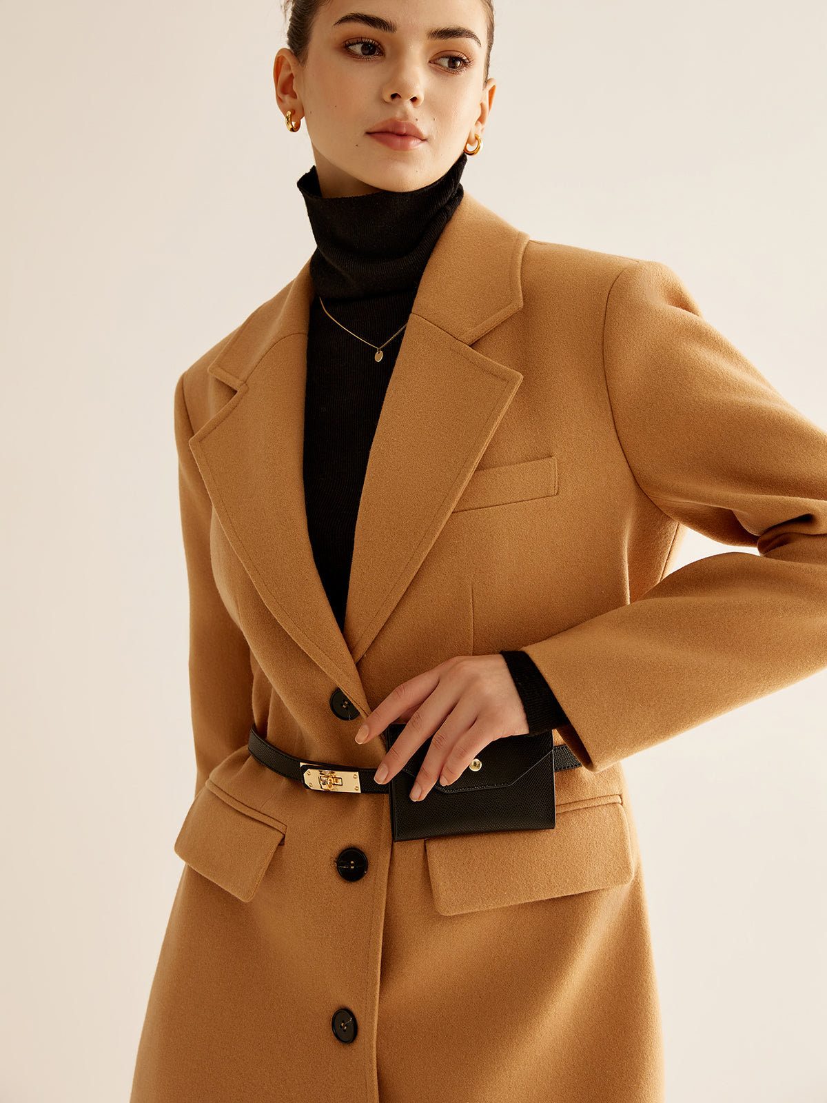 Lederen Slanke Heuptas Set