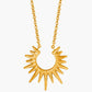 Gouden Zon Lichtgevende Kettinghanger
