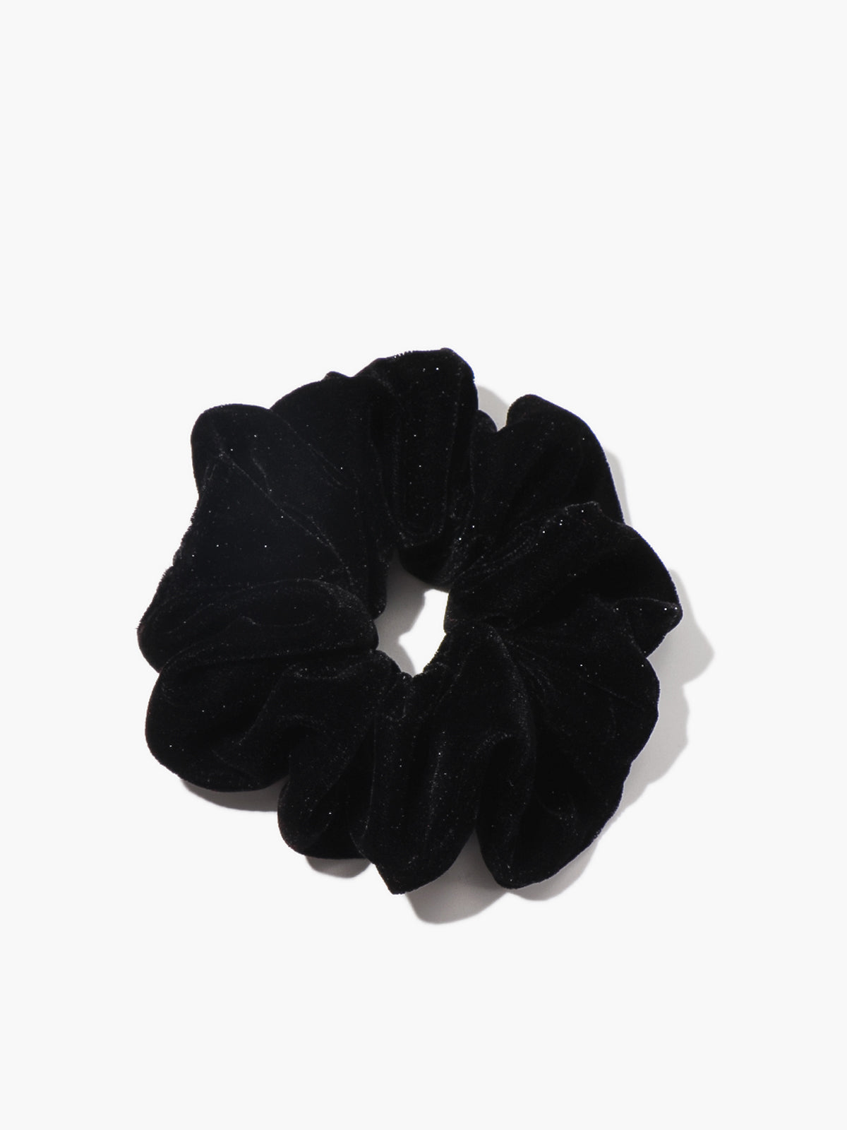 Chouchou van fluweel met varkentjesdetails voor een elegante uitstraling