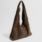 Elegante hobobag met knoopsluiting