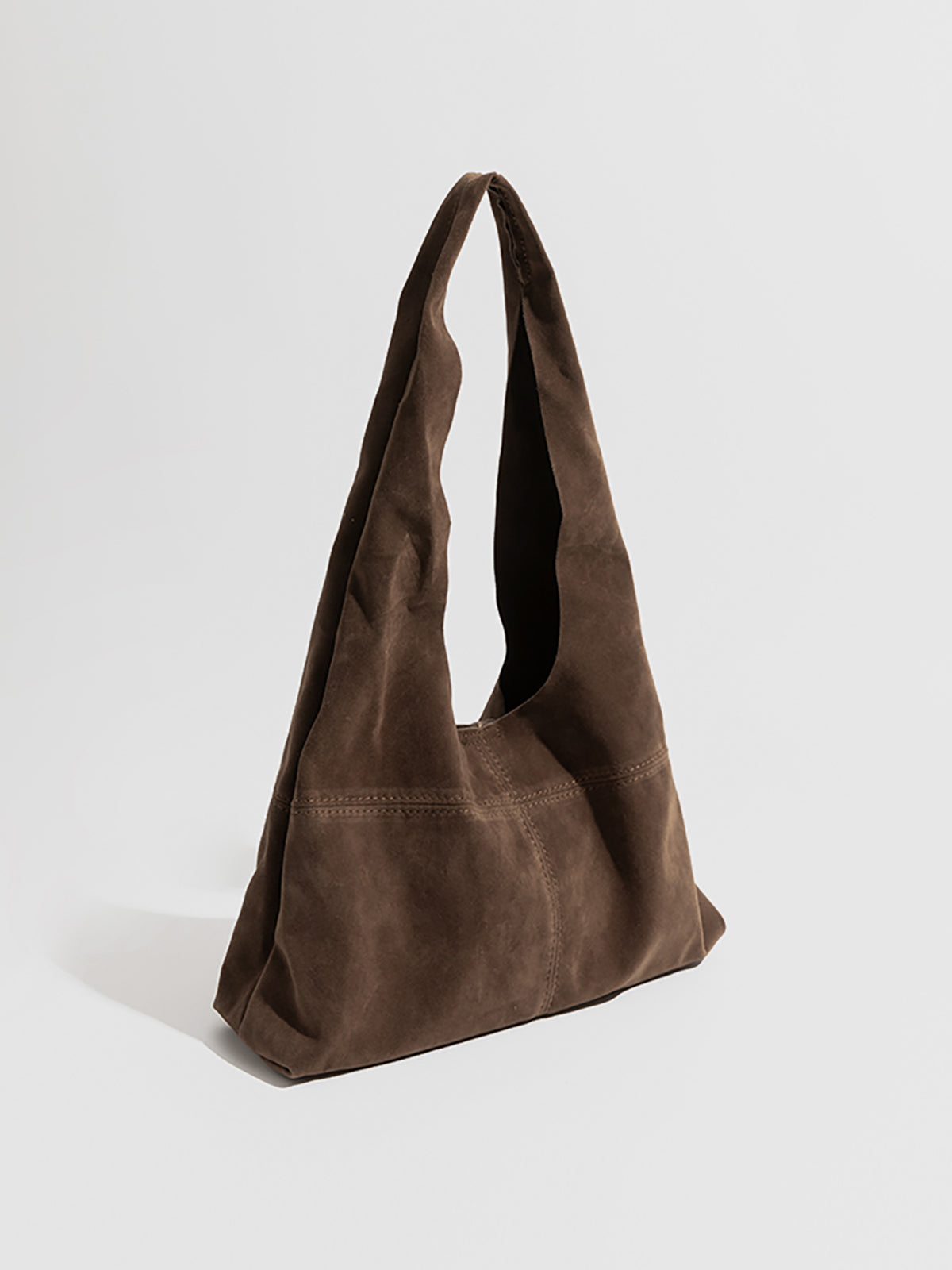 Elegante hobobag met knoopsluiting