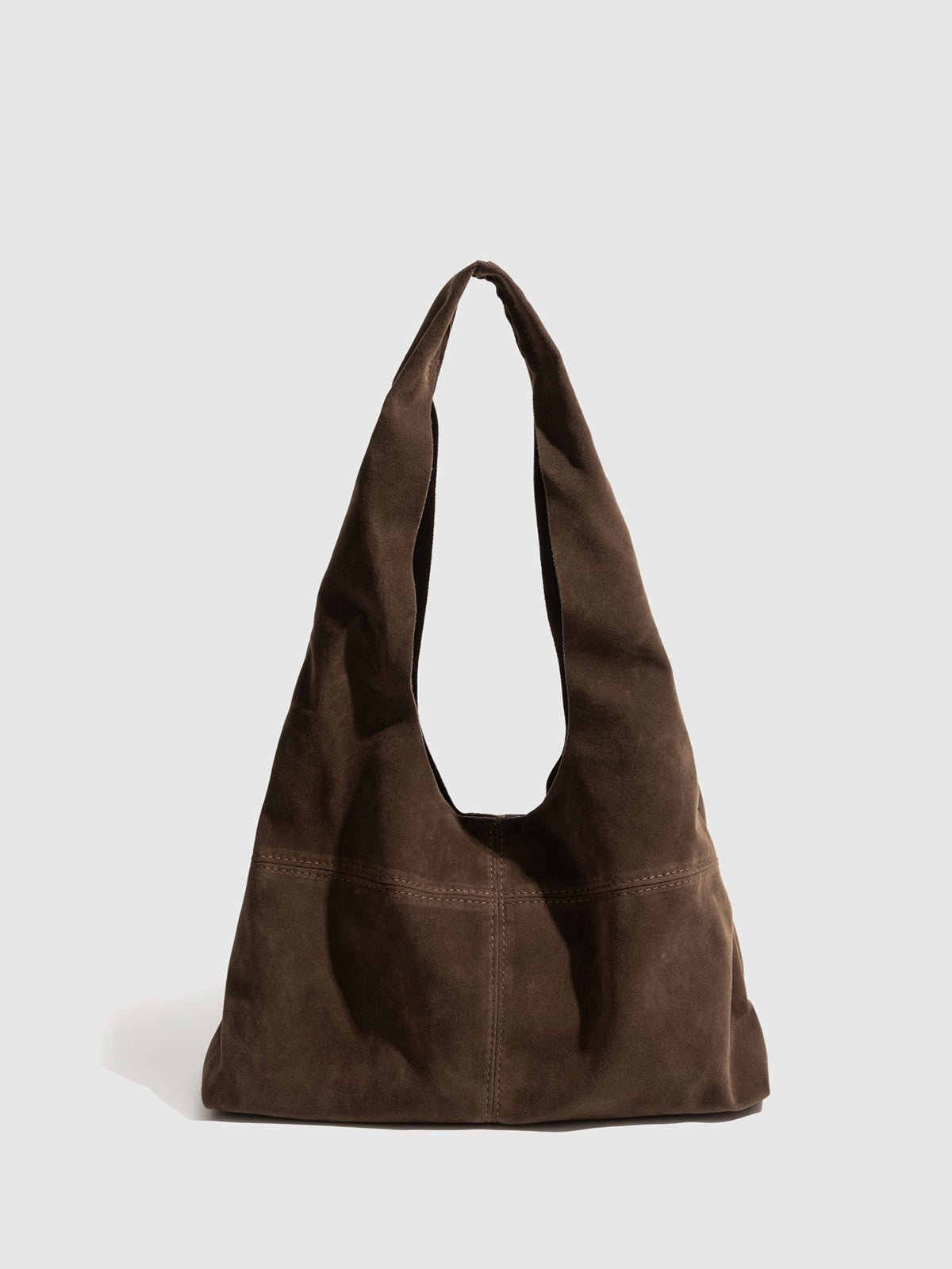 Elegante hobobag met knoopsluiting