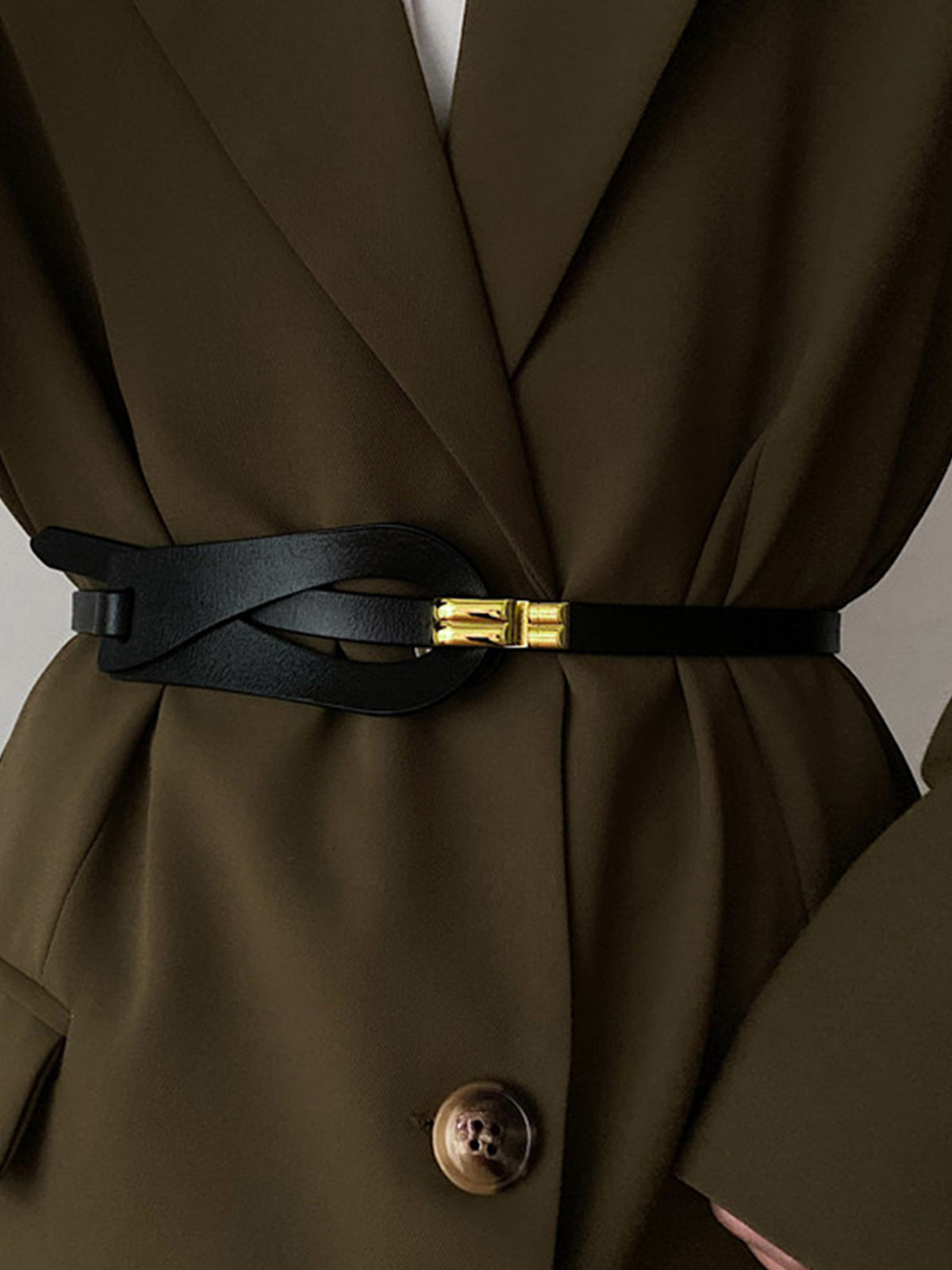 Onregelmatig Hol Leren Riem