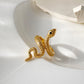 Stijlvolle Open Slang Ring