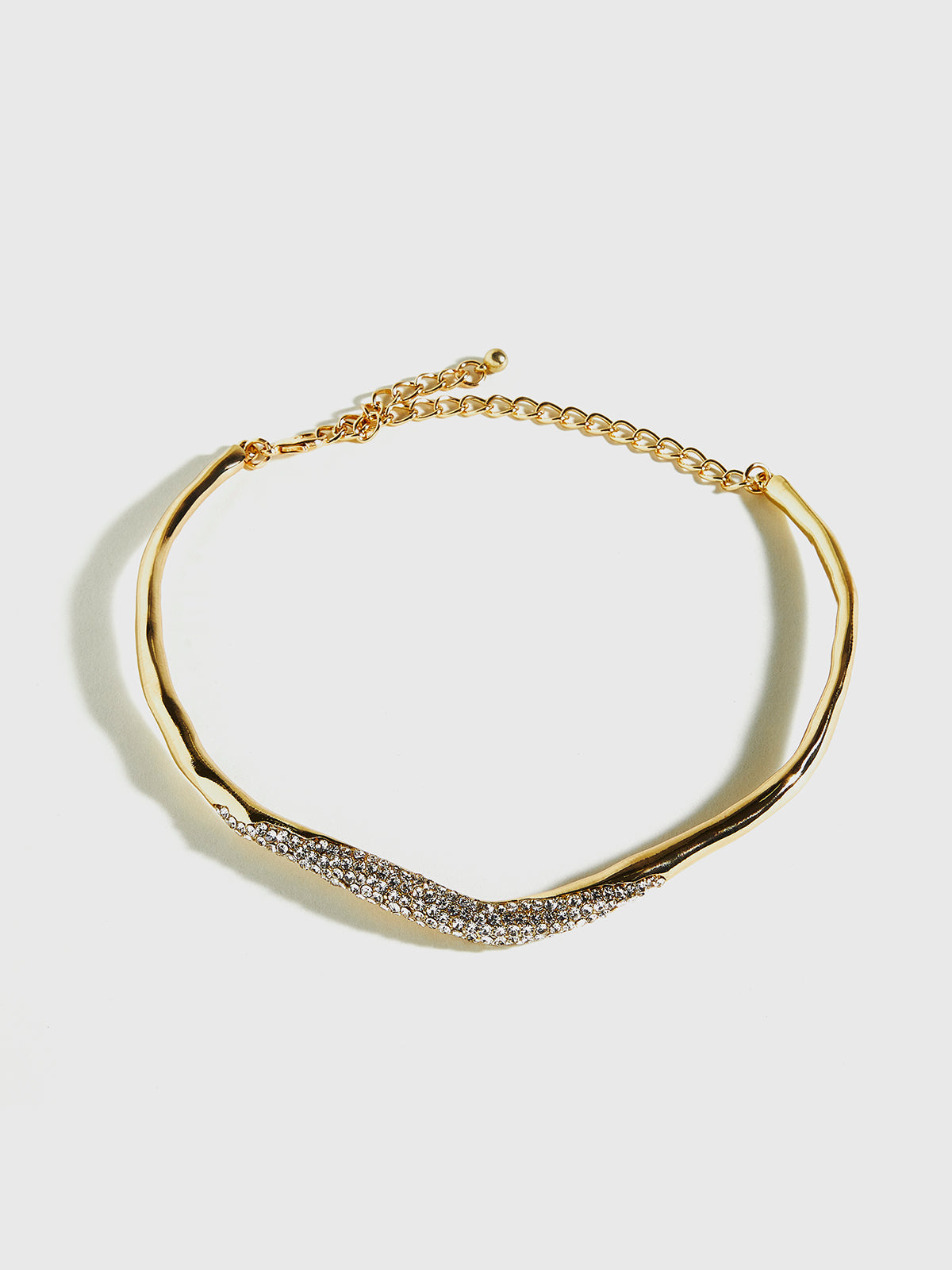 Onregelmatige Ziron Choker Ketting