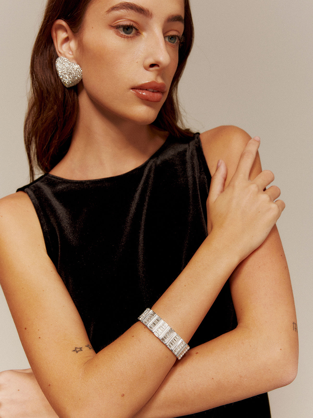 Open Bangle Ziron Elegantie en Moderne Stijl