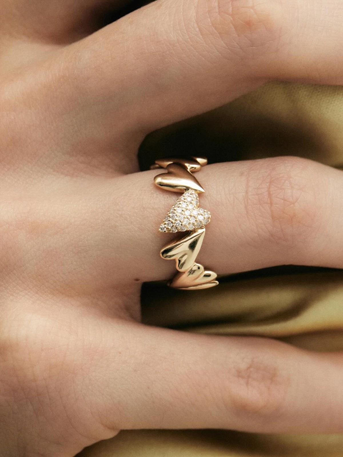 Elegant Romantisch Hart Ring