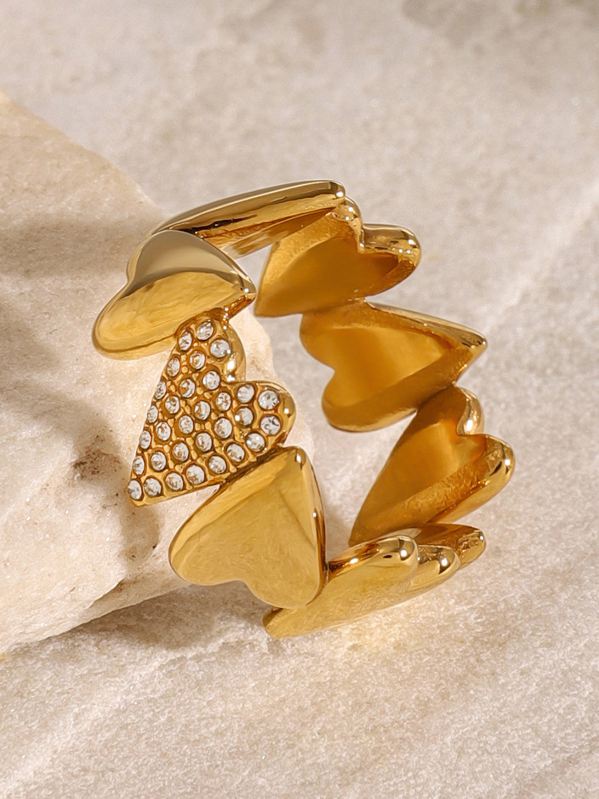 Elegant Romantisch Hart Ring