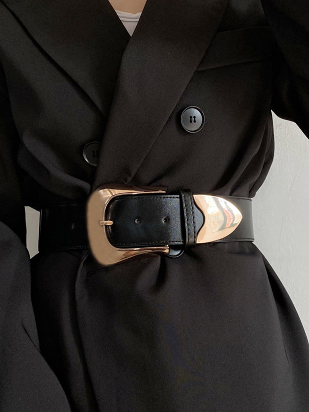 Brede Riempak met Elegante Buchs