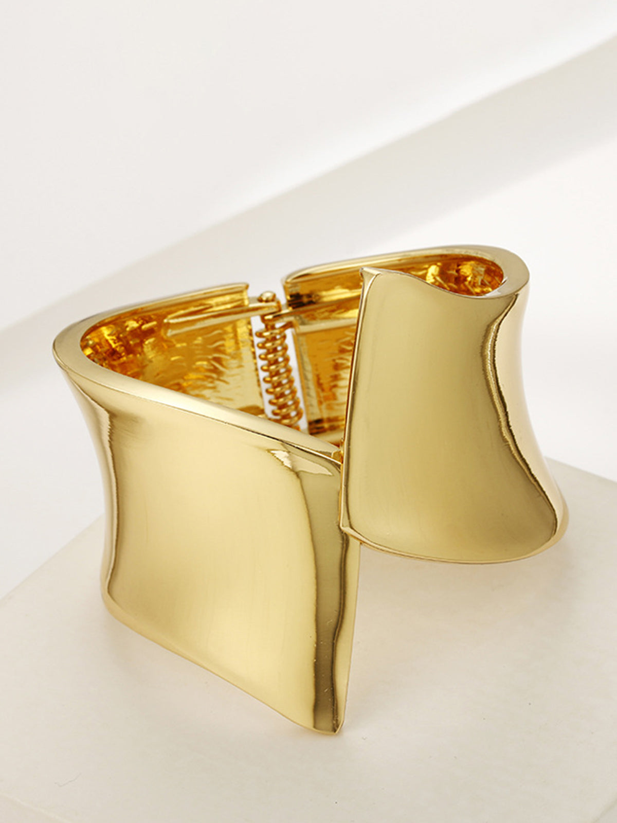 Asymmetrische Glanzende Tunnel Armband