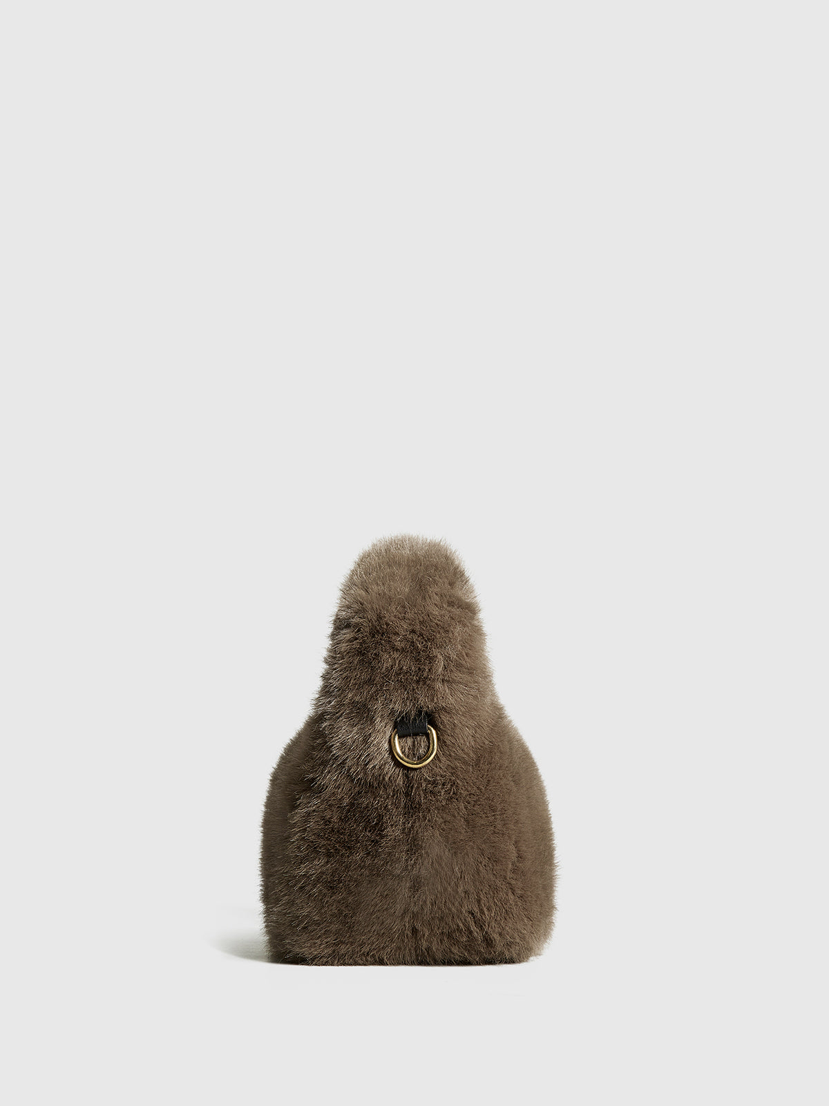 Elegant en zachte pluchen handtas en schoudertas