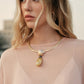 Elegante minimalistische drop hanger ketting voor een tijdloze uitstraling