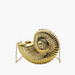 Elegante Gouden Spiraal Schelp Tas