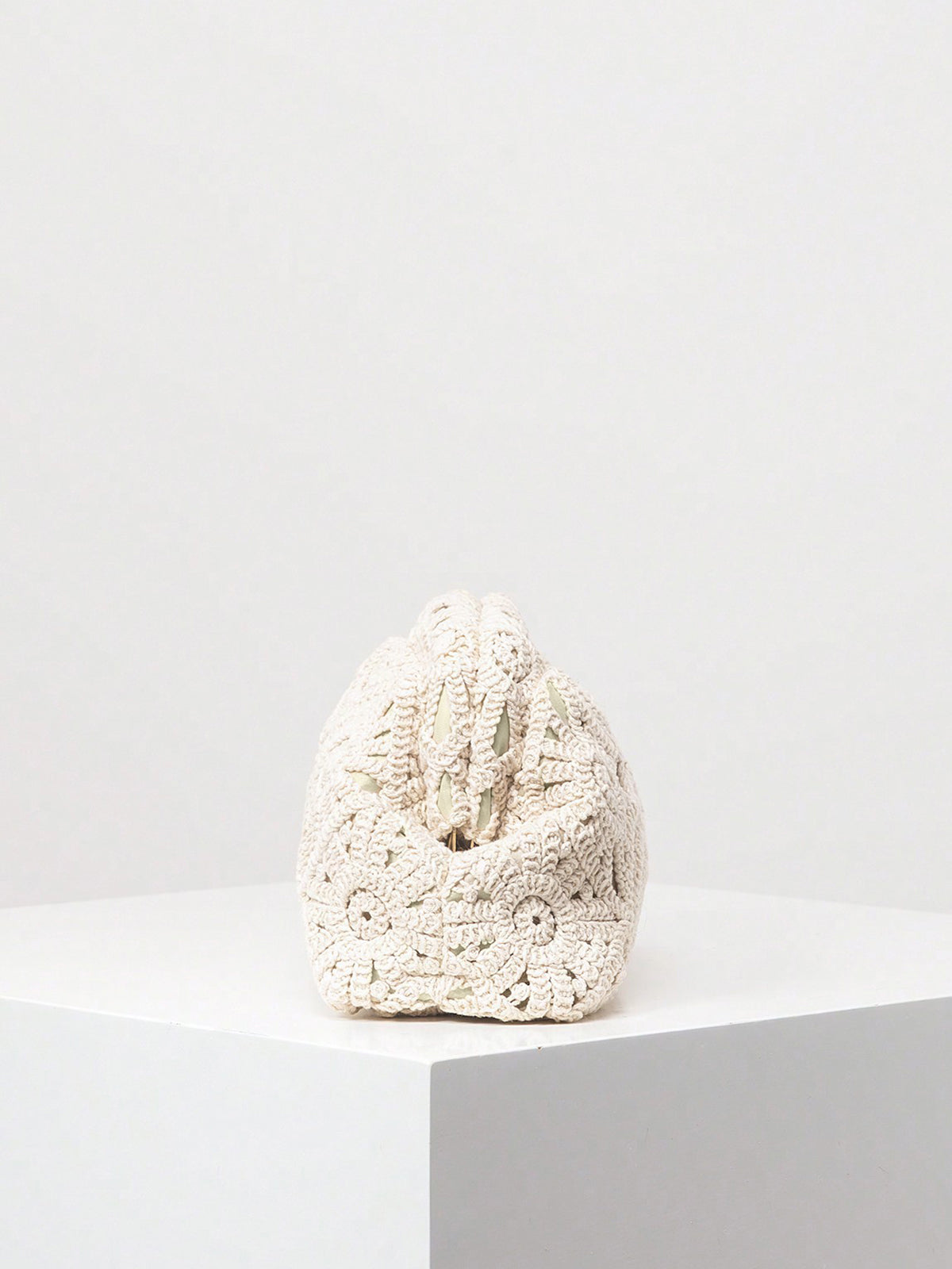 Elegante Gehaakte Kant Clutch Tas