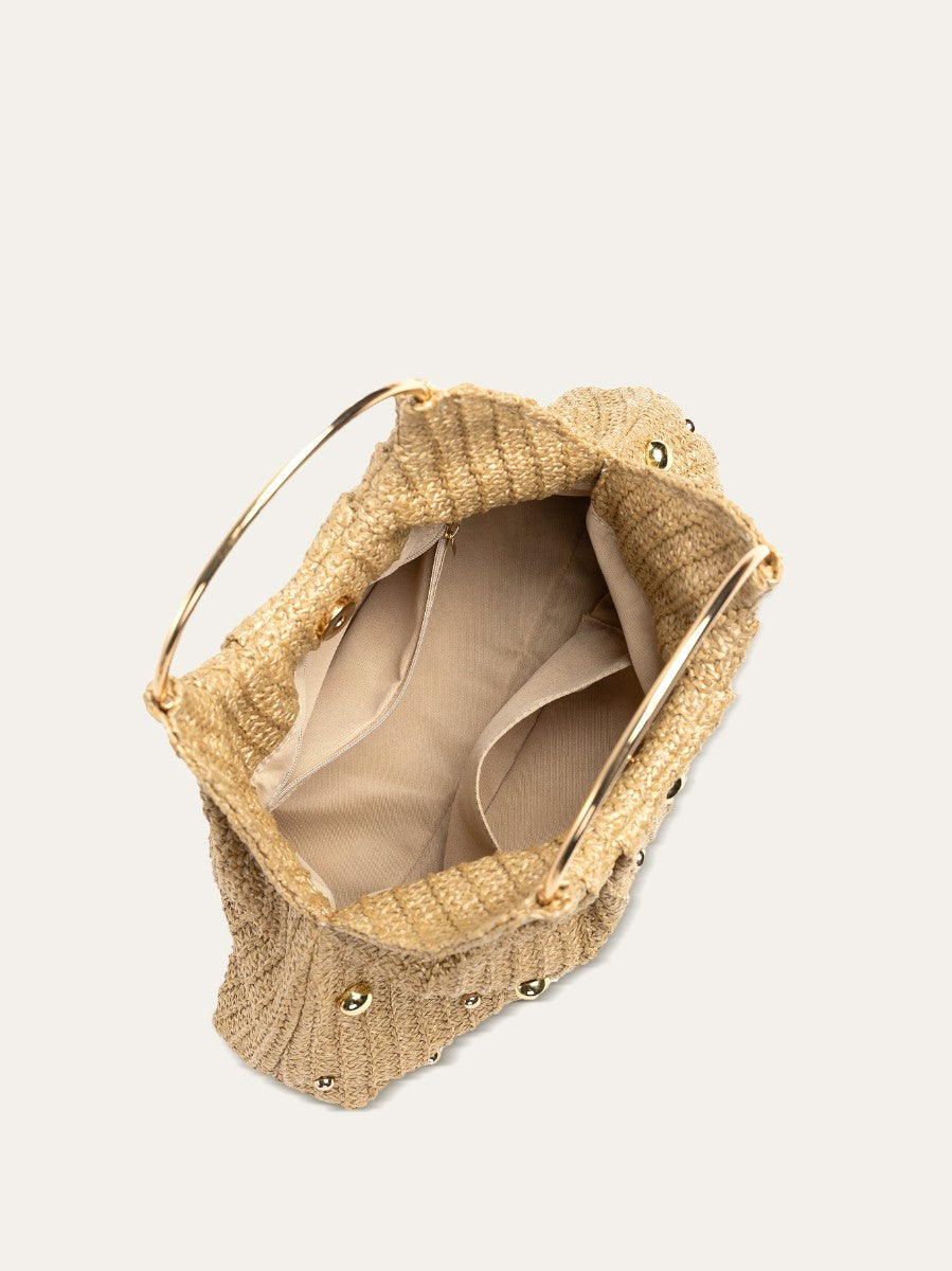 Chique Bead Crochet Hobo Bag voor Mo effortless Stijl