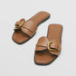 Sandalen met gespband voor een elegante en comfortabele uitstraling