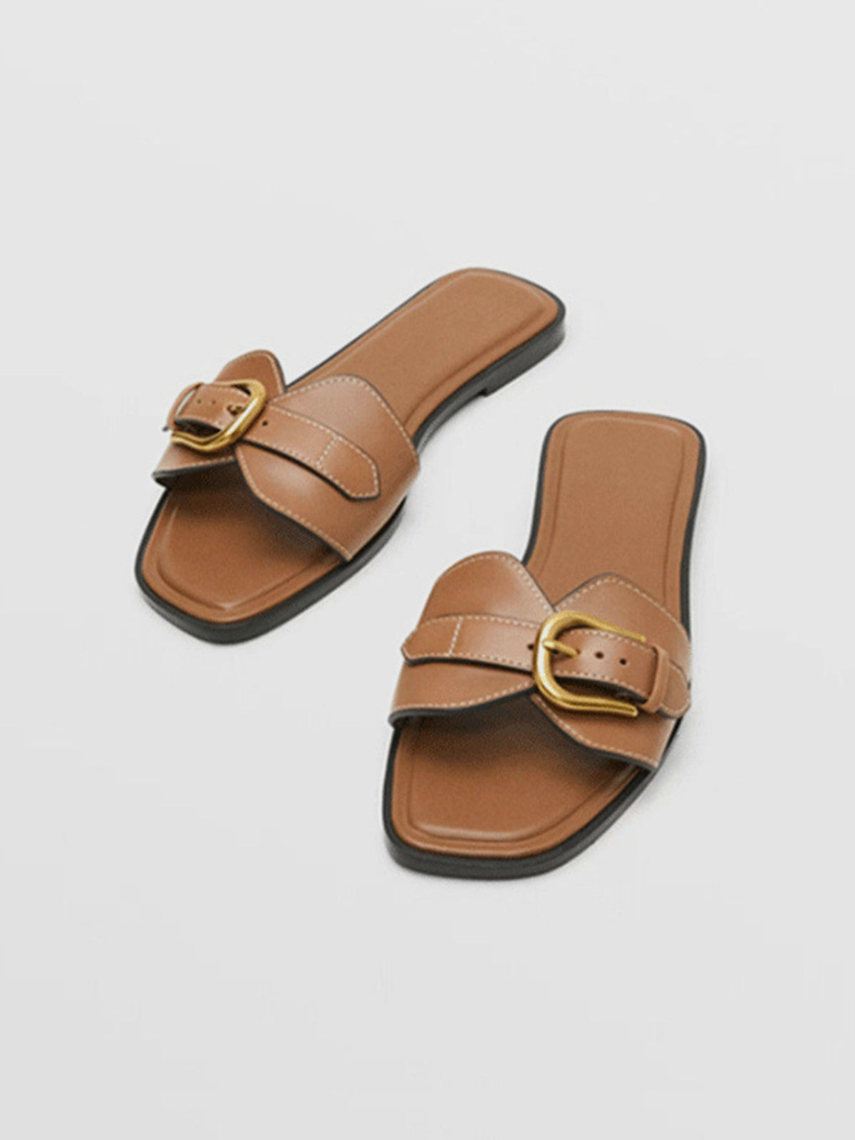 Sandalen met gespband voor een elegante en comfortabele uitstraling
