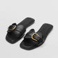 Sandalen met gespband voor een elegante en comfortabele uitstraling