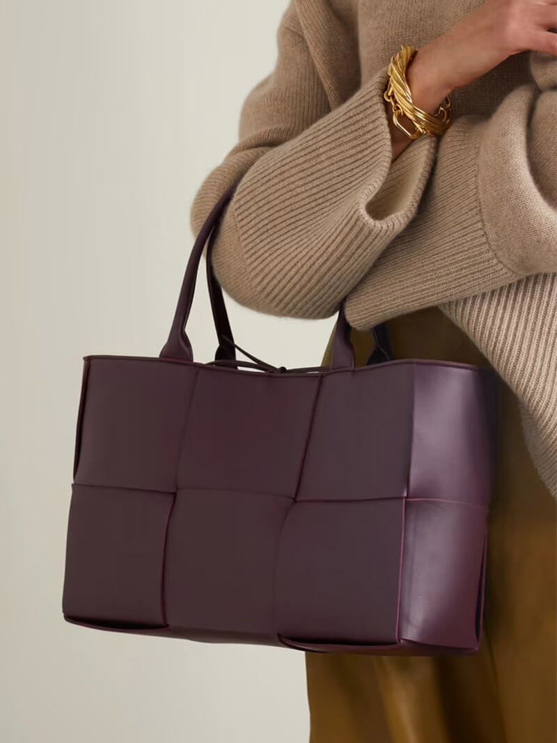 Cavalleri | Stijlvolle Geweven Vegan Leren Handtas