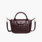 Elegante gevlochten mini-tas voor stijl en functionaliteit