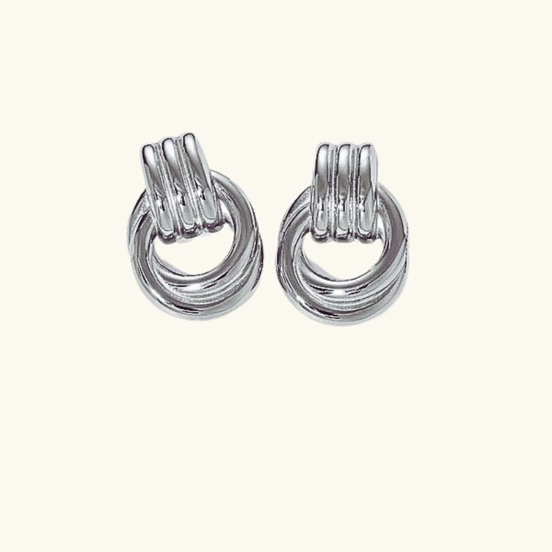 Gelaagde Oorbellen Goud en Zilver - Verlienne