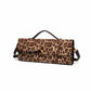 Luipaardprint Pochette met Schouderband