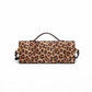 Luipaardprint Pochette met Schouderband