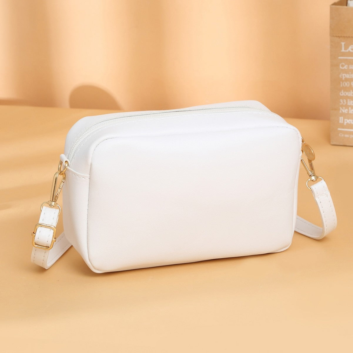 Schoudertas van synthetisch leer voor dames - Clara