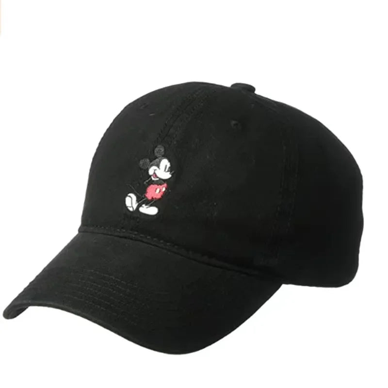 Mickey™ | Unisex Mickey Mouse Baseball Pet van Katoen met Cartoon Borduring | Verstelbaar en Casual Streetwear Accessoire