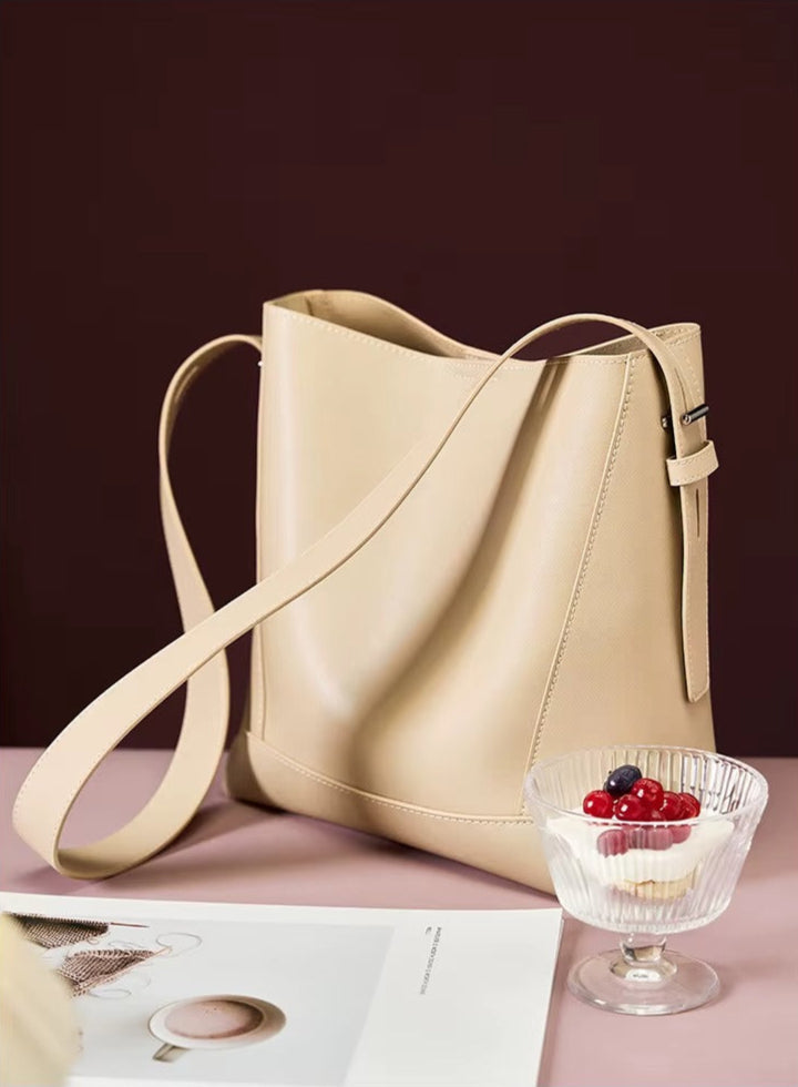 Chic Charlotte leren schoudertas voor stijlvolle looks