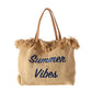 Alizé™ | Trendy Jute Strandtas | Ruim, Bohemian & Duurzaam voor Zomer & Vakantie