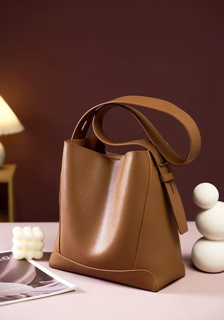 Chic Charlotte leren schoudertas voor stijlvolle looks