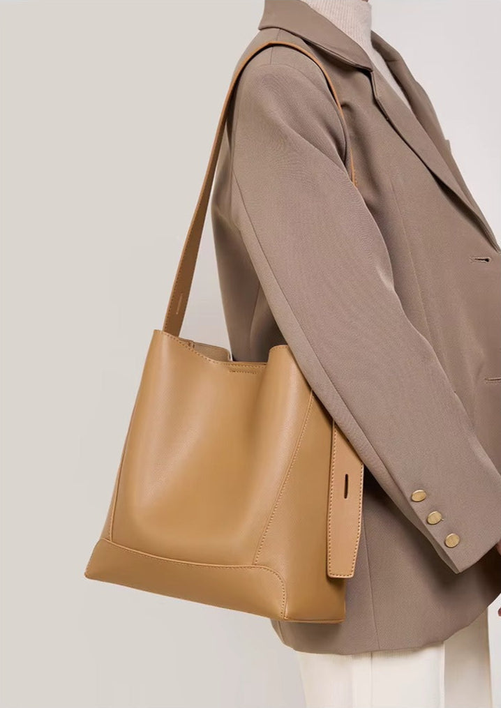 Chic Charlotte leren schoudertas voor stijlvolle looks