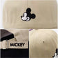Mickey™ | Unisex Mickey Mouse Baseball Pet van Katoen met Cartoon Borduring | Verstelbaar en Casual Streetwear Accessoire
