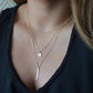 Gouden Driedelige Ketting - Elegante Sabrina Accessoire