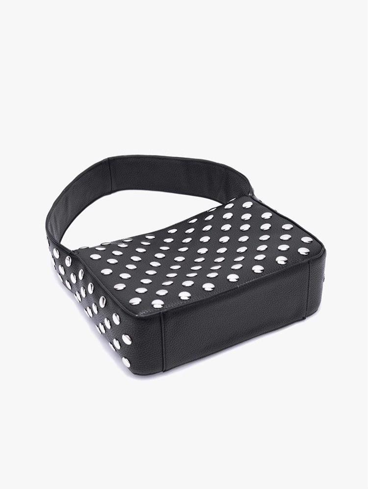 Dottie Zwarte Schoudertas Elegant en Modieus