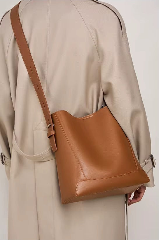 Chic Charlotte leren schoudertas voor stijlvolle looks