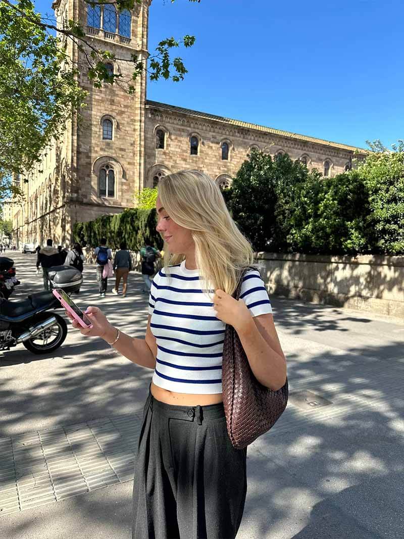 Aliyah | Stijlvolle Geweven Schoudertas van Vegan Leer