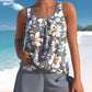 Tankini badpak voor dames – elegante tweedelige stijl