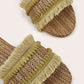 Chique Fringe Pantoffels voor Knusse Comfort
